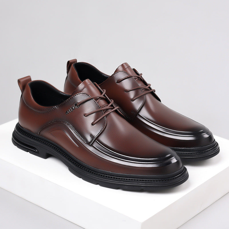 Men's Soft Bottom Surface Business Versatile Breathable Leather Shoes