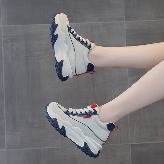 Women's Thick Bottom Sports Autumn Breathable Women's Shoes