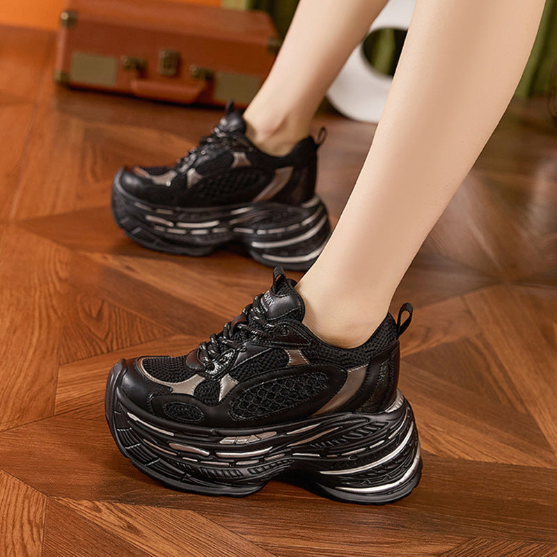 Women's Dad Autumn Height Increasing Insole Show Sneakers