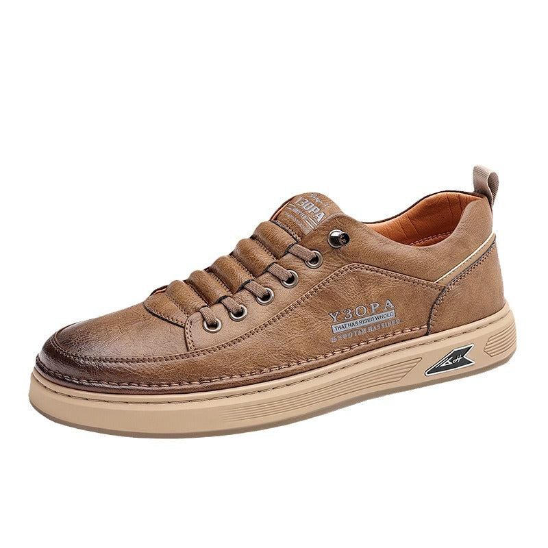 Men's Fashion Trendy Retro Slip-on Lazy Wild Men's Board Shoes