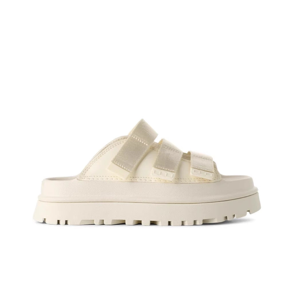 Platform Height Increasing Velcro High Fashion Sandals