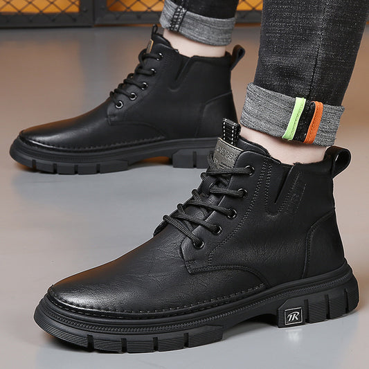 Men's Winter Martin Genuine Retro American British Boots