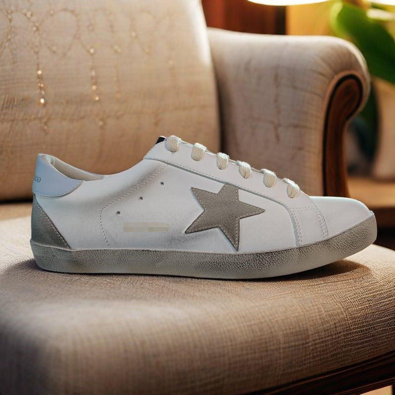Five-pointed Star Golden Goose Couple Fashion Sier Men's Board Shoes