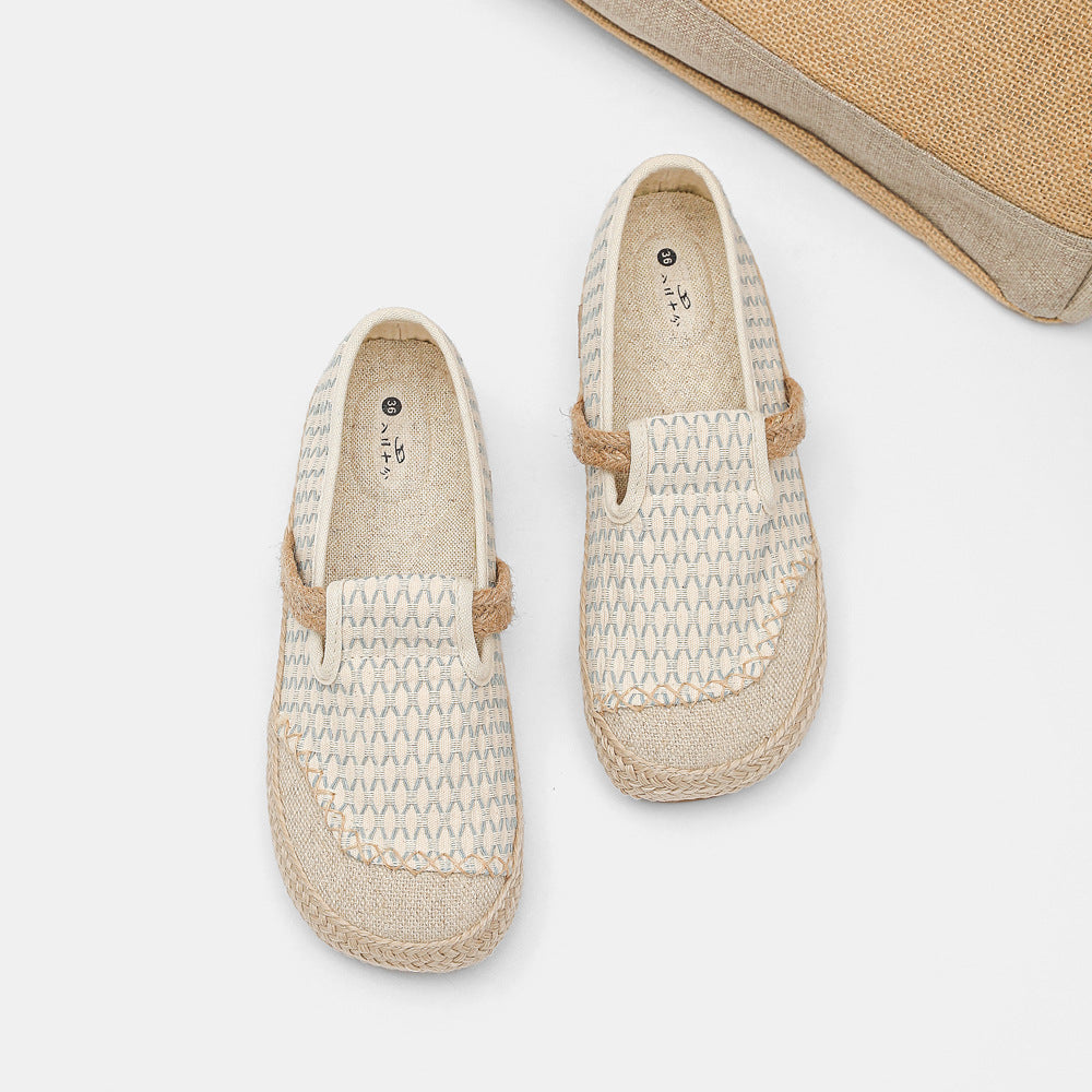 Women's Mesh Weaving Comfortable Craft Pumps Spring Casual Shoes