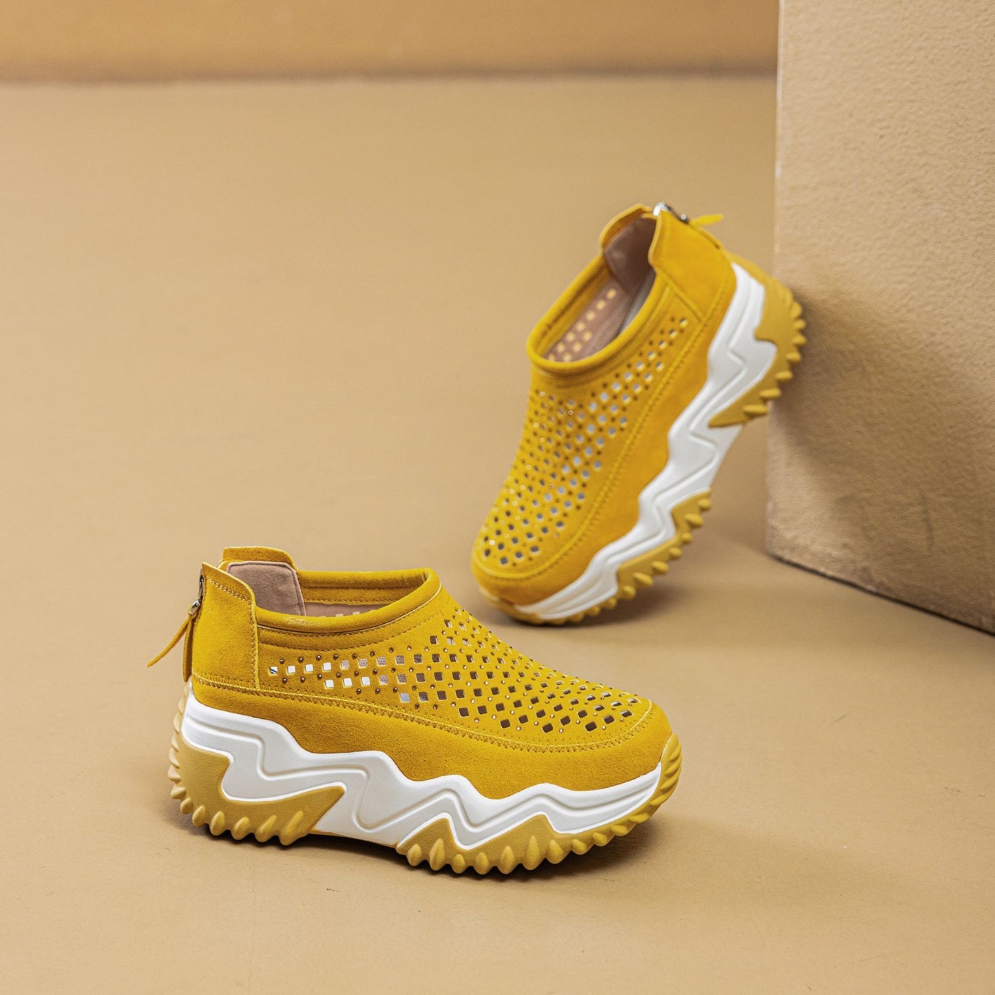 Live Streaming Leisure Female Spring Dad Casual Shoes