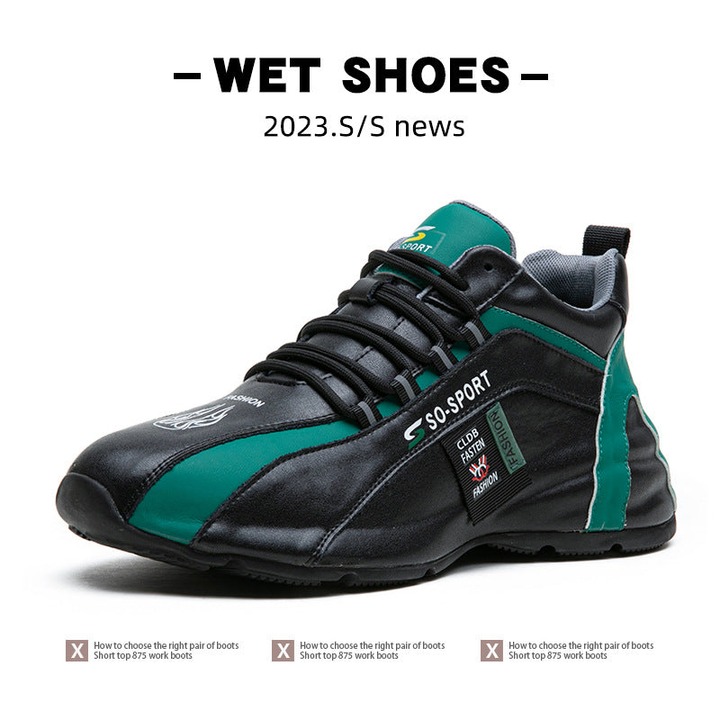 Men's Oversized Size Male Thick Bottom Heightened Sneakers