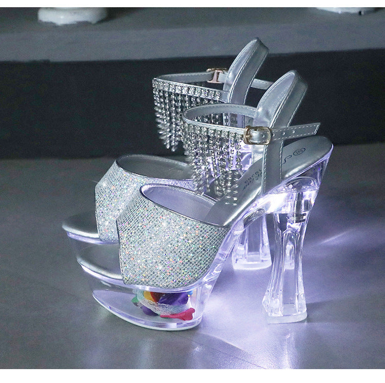 Special High Stiletto Waterproof Platform Super Heels
