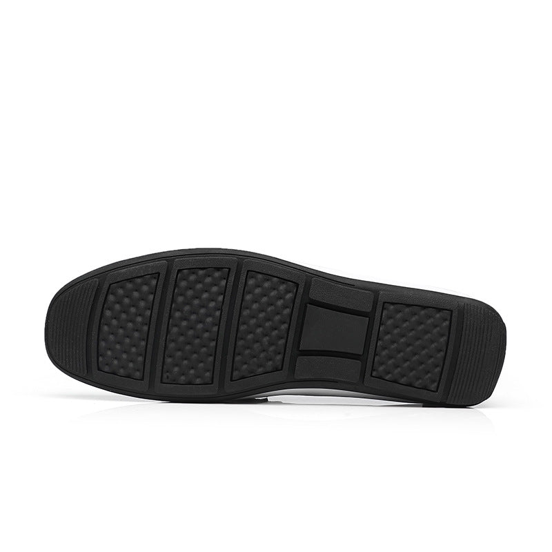 Men's Autumn Embossed Light Soft Comfortable Breathable Loafers