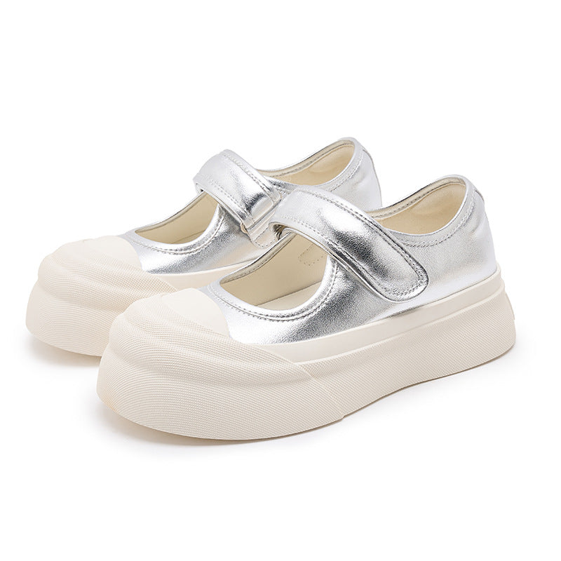 Women's Summer Thick Bottom Fashion French Mary Men's Shoes