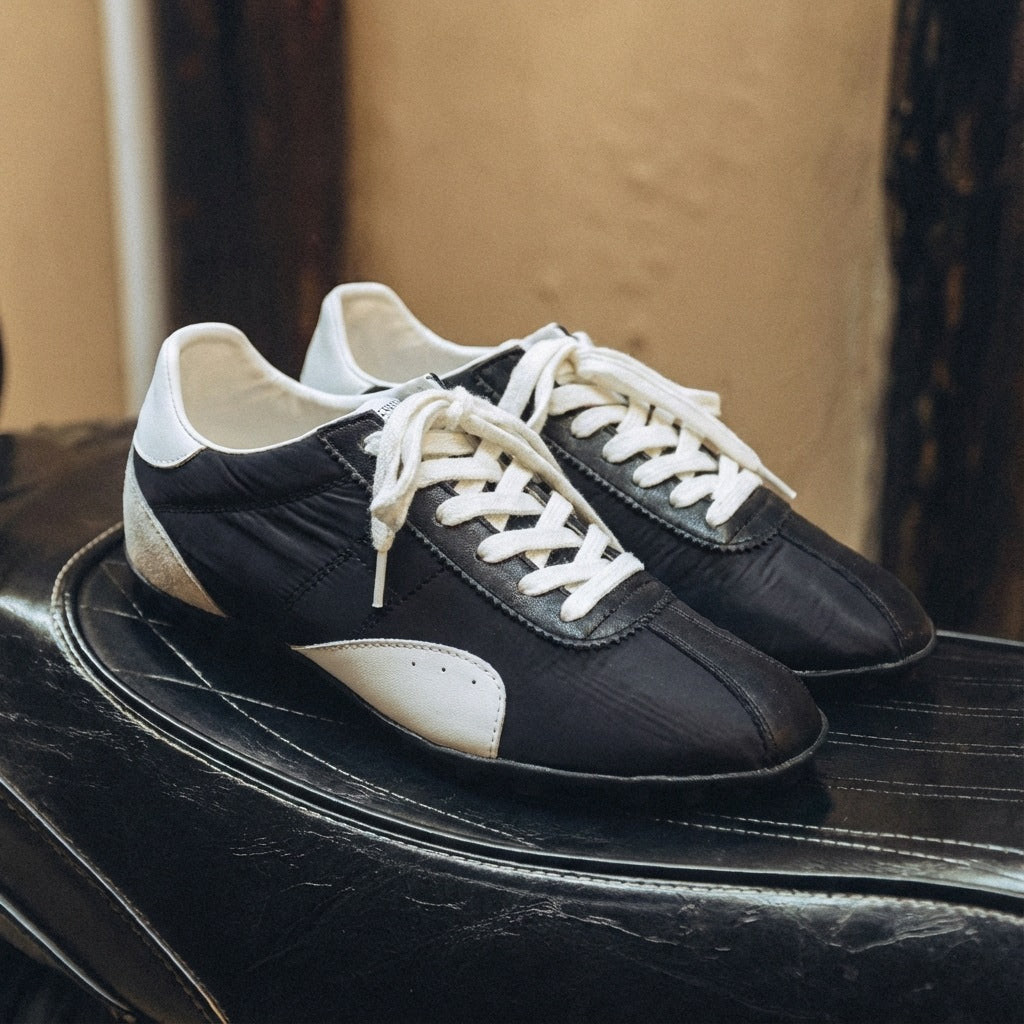 Women's Genuine Retro Height Increasing Insole German Training Early Spring Versatile Sneakers