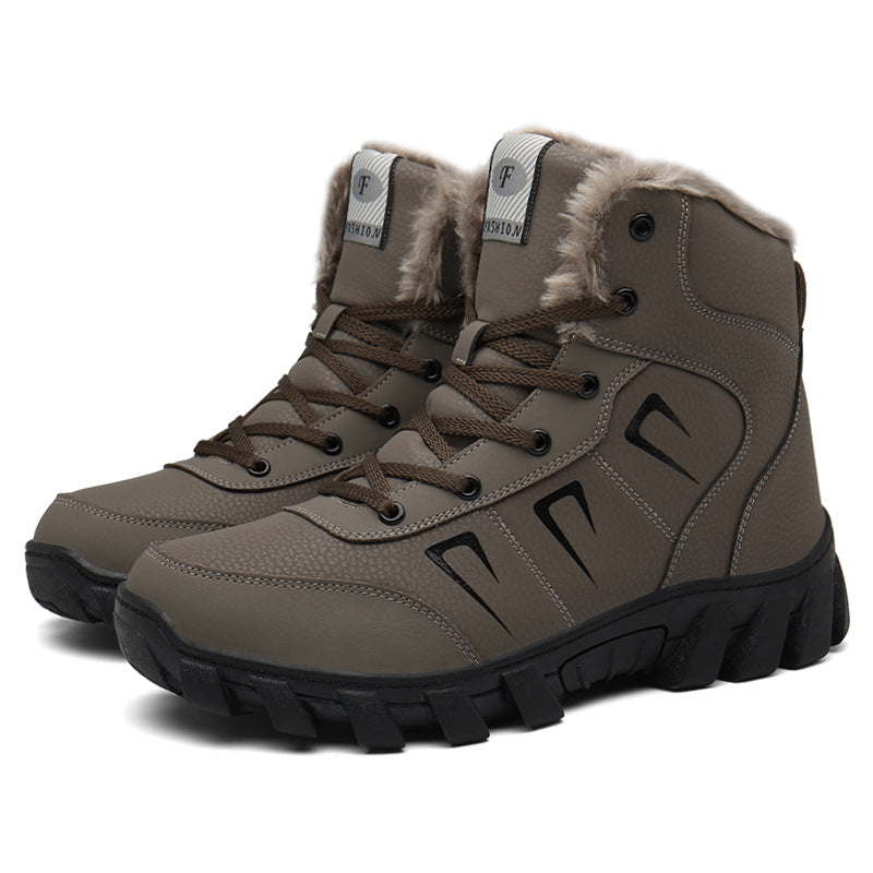 Men's Winter Martin Plus Veet Thick Cotton Boots