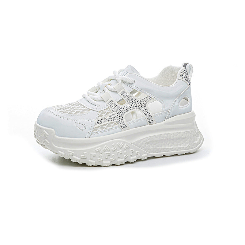 Mesh Dad Female Summer Thick Bottom Casual Shoes