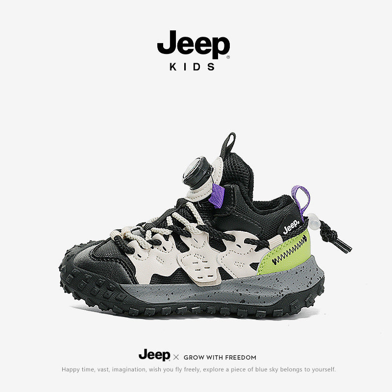 Children's Cotton In Black Winter Plus Veet Kid's Sneakers