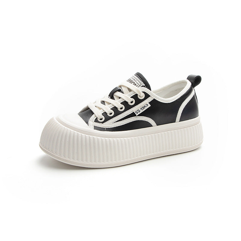 Platform Biscuit Board Niche Ugly Cute Casual Shoes
