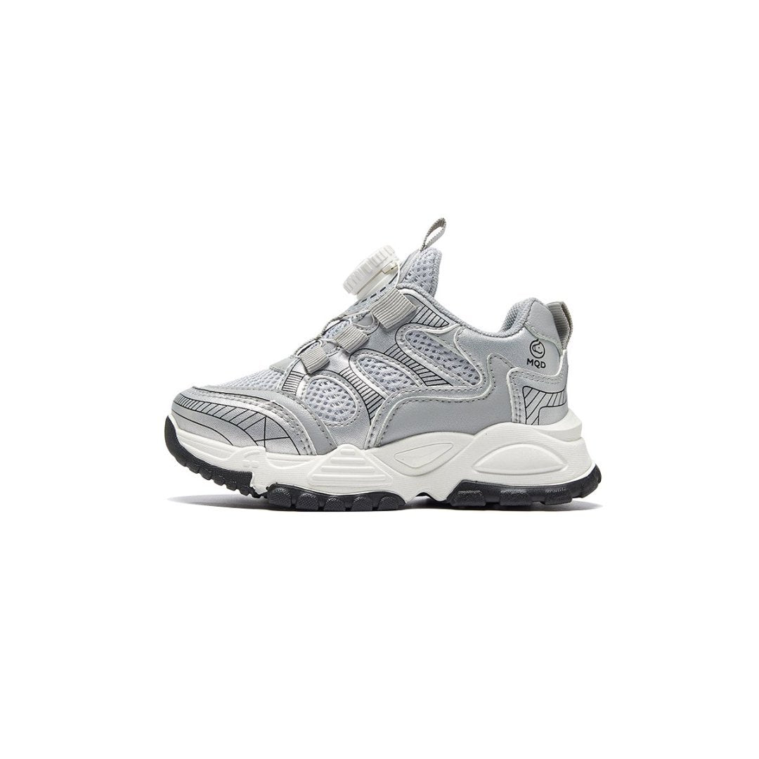 Children's Horse Riding Rotary Button Breathable Mesh Kid's Sneakers