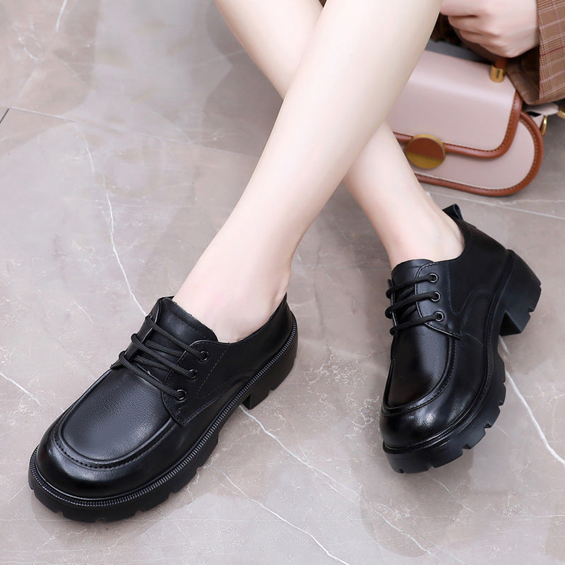 Women's Autumn Soft Bottom Platform Pumps Men's Shoes