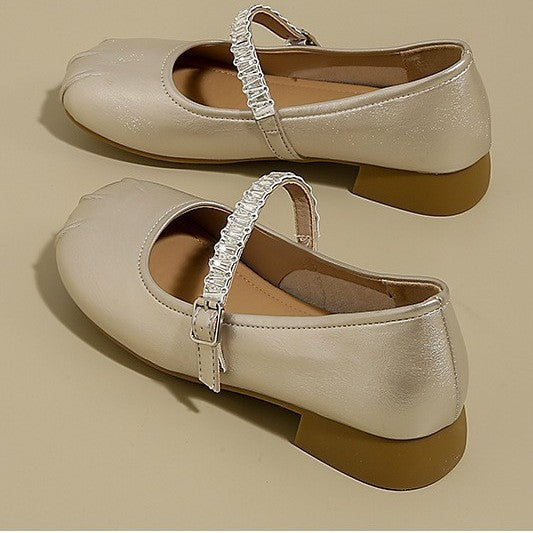French Chunky Sweet Style Mary Jane Women's Casual Shoes