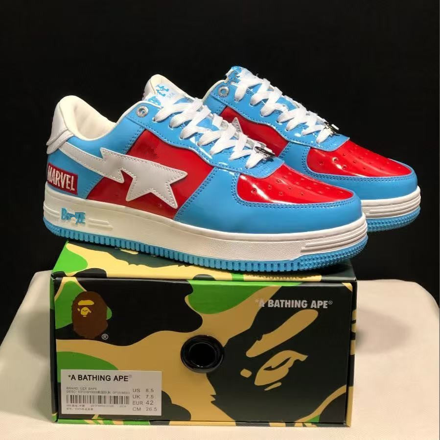 Women's & Men's Head Air Force Joint Name Black White Panda Warrior Men's Board Shoes