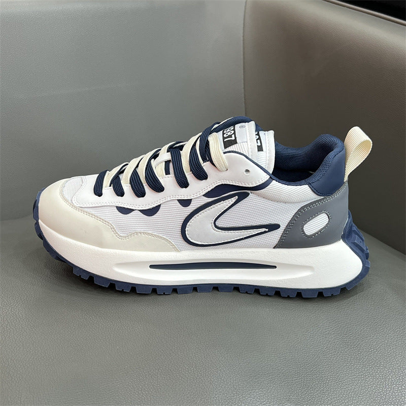 Men's Summer Personality Fashion Comfortable Trendy Campus Thick Bottom Hight Casual Shoes