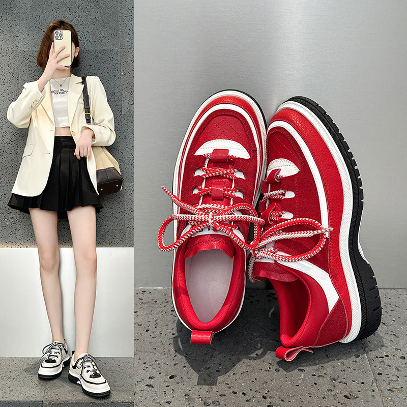 Women's Classic Style Platform Panda Fashion Casual Shoes