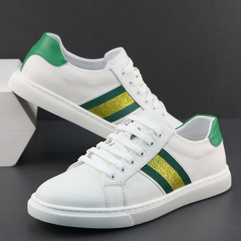 Men's Bottom Breathable Fashionable Board Korean Style Sneakers