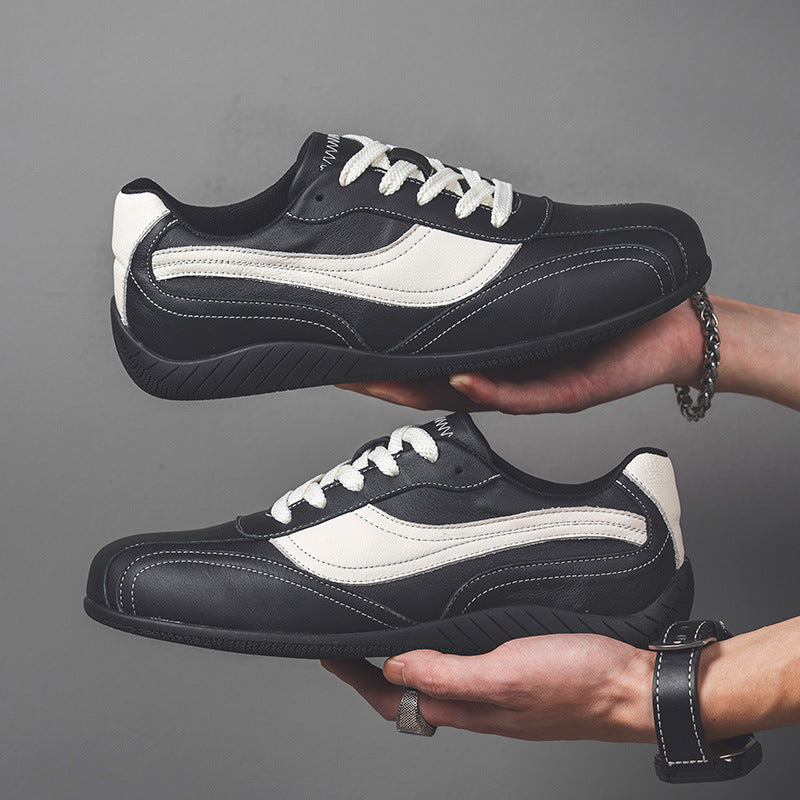 Men's Retro Sports Genuine German Training Commuter Thin Men's Board Shoes