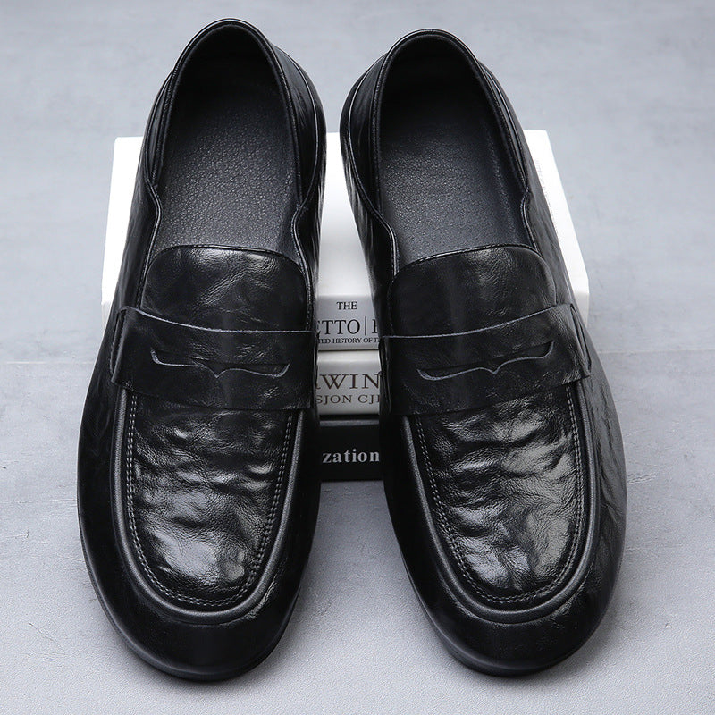 Men's Genuine Doug Trendy Korean Style Versatile Slip-on Men's Casual Shoes