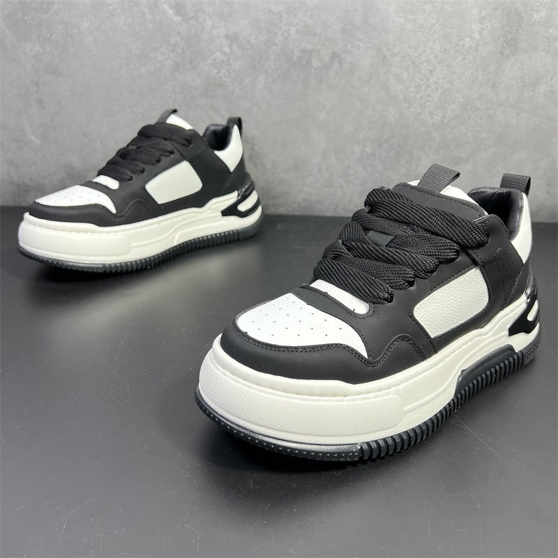 Men's Popular Breathable Increased Fashionable Platform Men's Shoes
