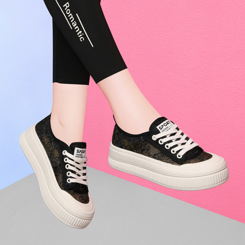 Women's Lace Fisherman Summer Board With Skirt Men's Shoes