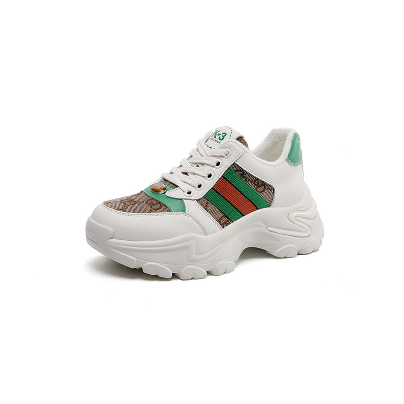 Women's Platform Dad European Goods Genuine Fashion Casual Shoes