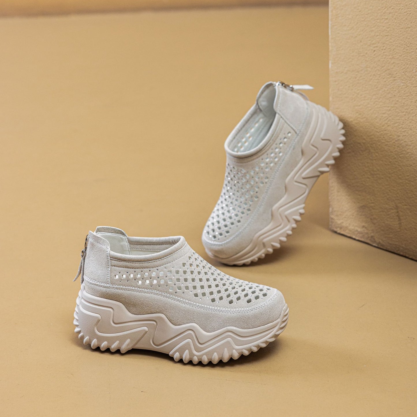 Live Streaming Leisure Female Spring Dad Casual Shoes