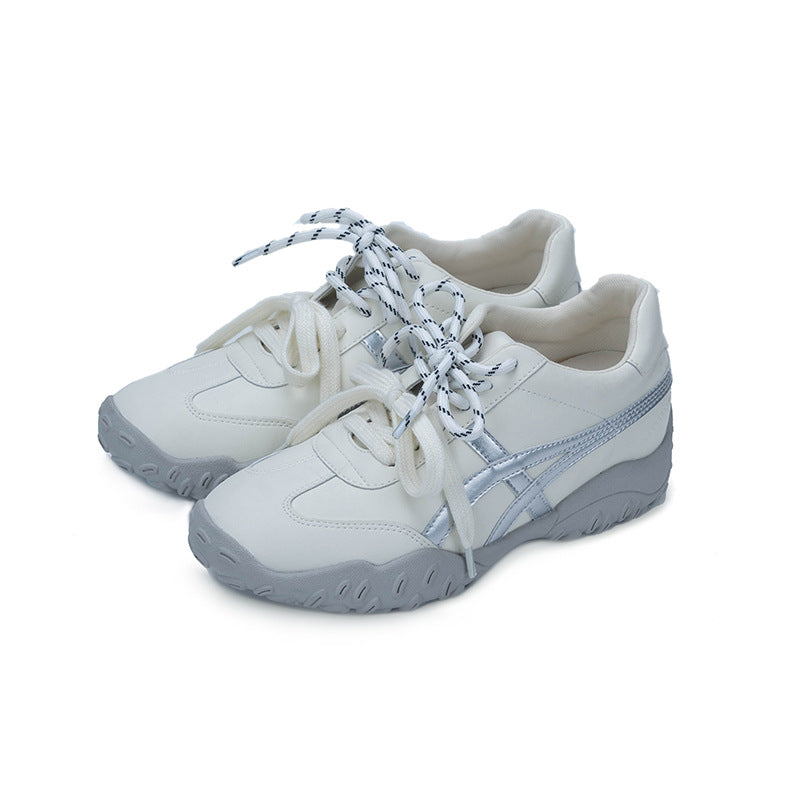 Women's Uncle's Thick-soled Height Increasing German Training Color Women's Casual Shoes