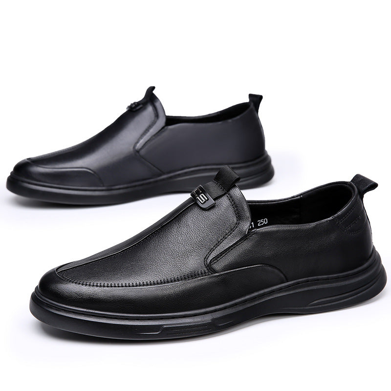 Top Layer Cowhide Soft Bottom Surface Loafers
