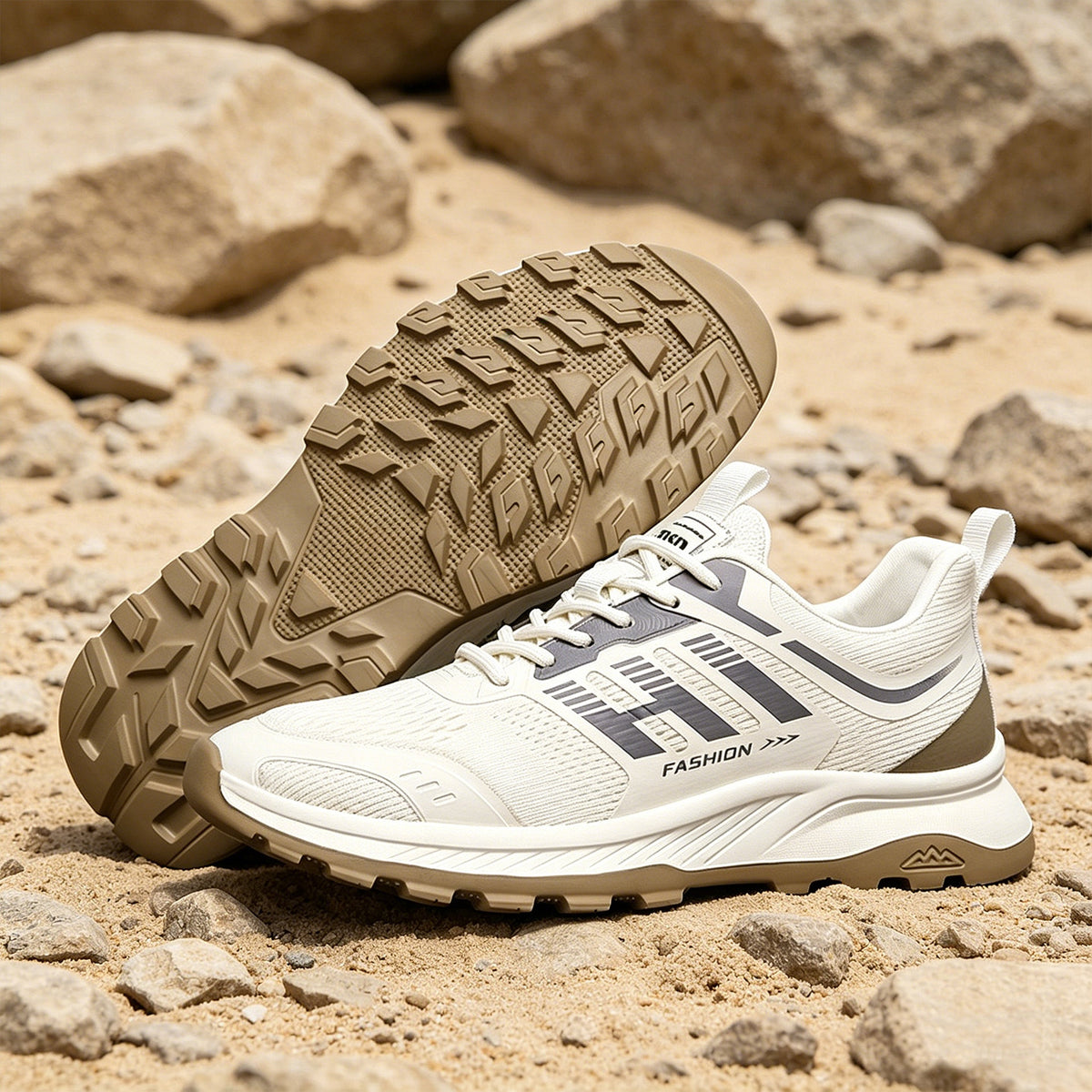 Men's Popular Outdoor Mesh Spring Breathable Running Men's Casual Shoes