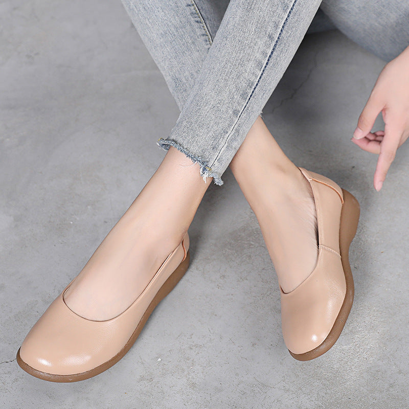 Autumn Simple Flat Oversized Lazy Slip-on Casual Shoes