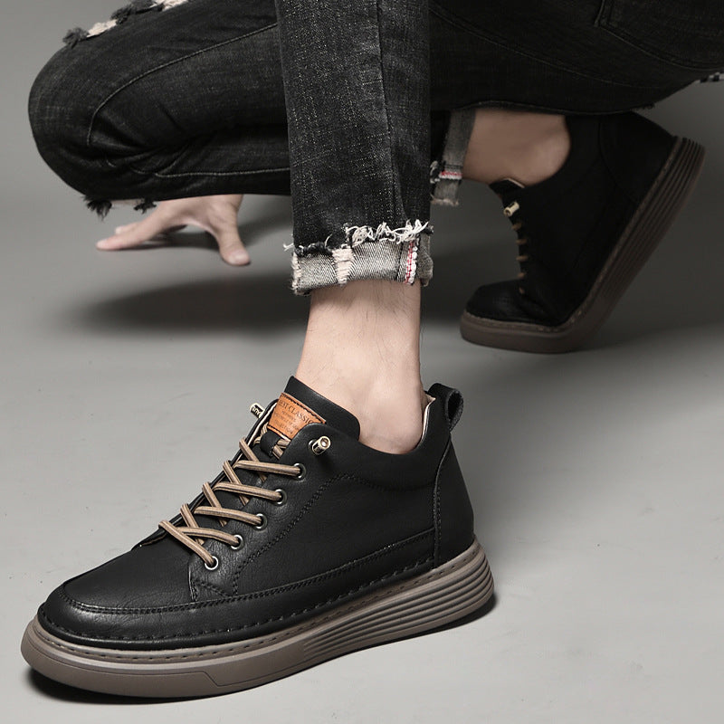 Unisex Invisible Height Increasing Insole Middle Casual Shoes