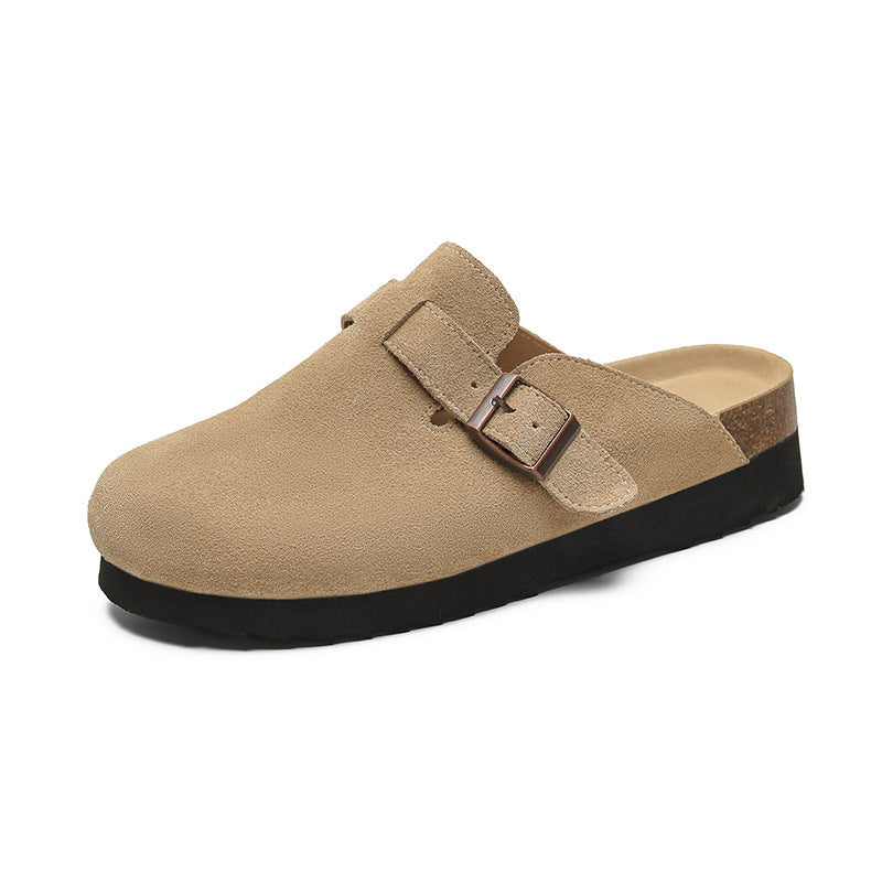 Sole Thick Bottom Increased Fishing Closed Slippers
