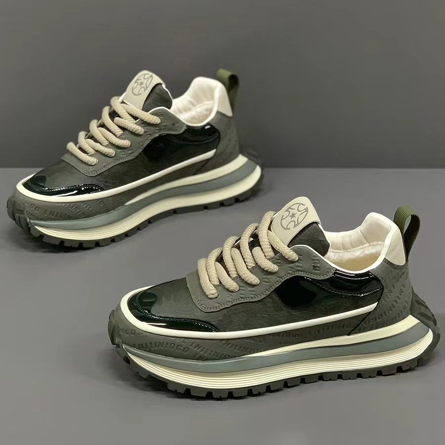Men's Fashion Trendy Thick-soled Heightened Dad Men's Casual Shoes