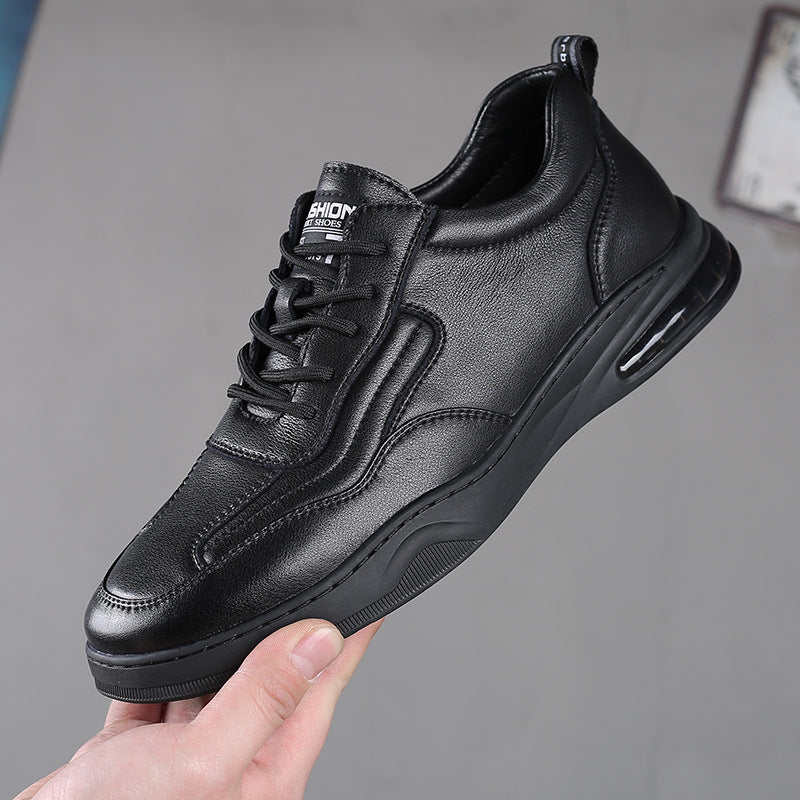 Men's Extra Large Size Autumn Business Thin Leather Shoes