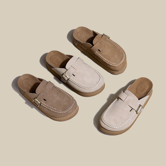 Women's Height Increasing Insole Small Platform Muffin Slippers