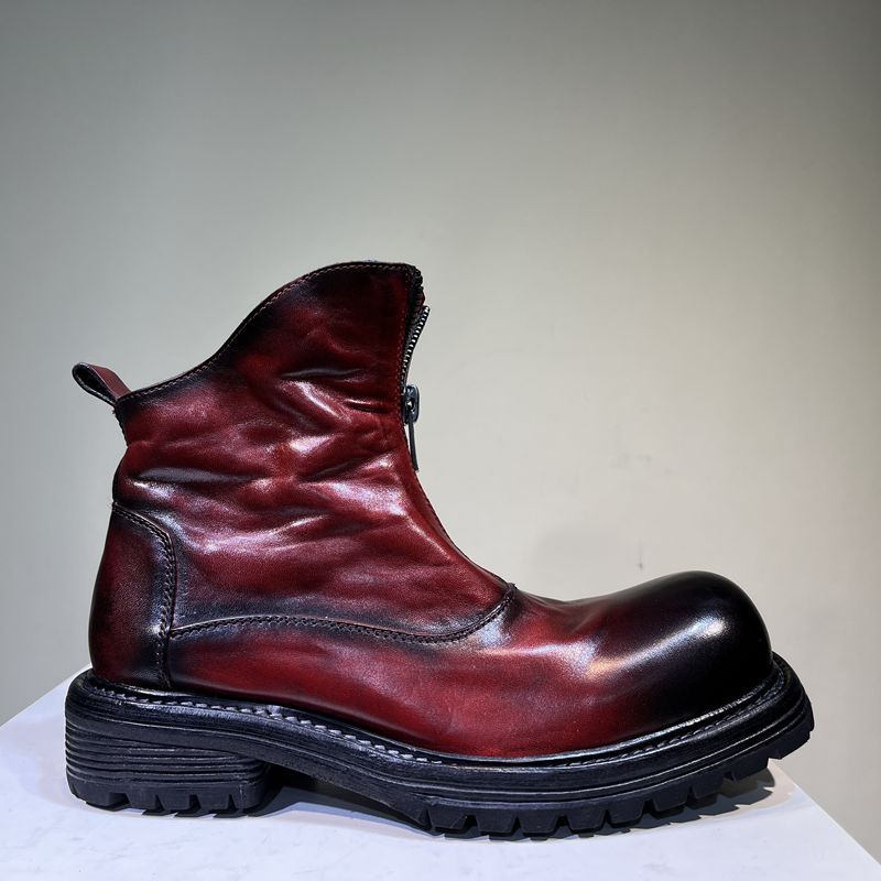 Men's Chelsea American Washed Horse Raise The Bottom Boots