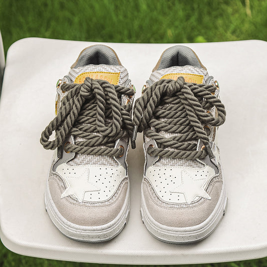 Men's National Fashion Joint Name Board Thick Sneakers