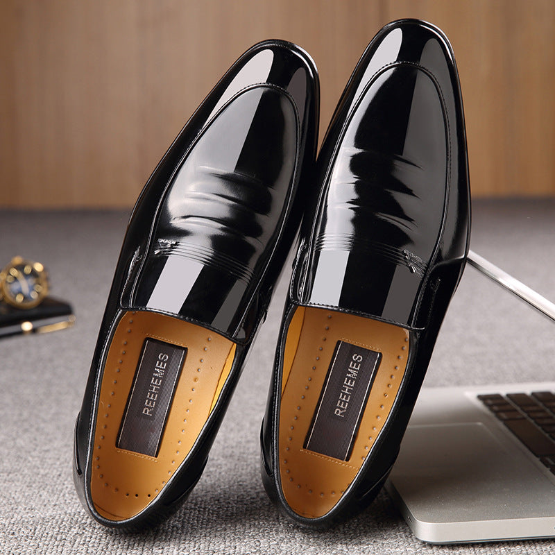 Comfortable Men's British Formal Wear Office Leather Shoes