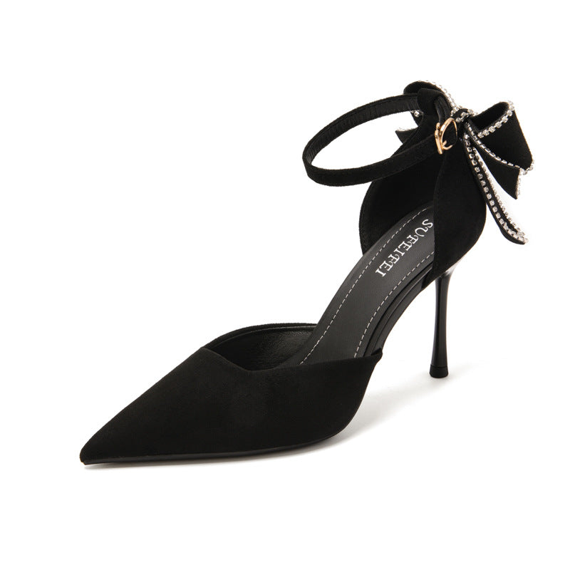 Women's Korean Style High Summer Low-cut Stiletto Heels