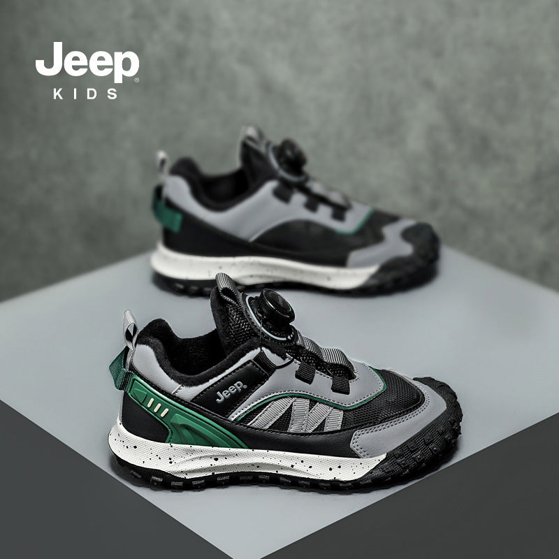 Children's Trendy Pretty Fleece-lined Waterproof Warm Kid's Sneakers