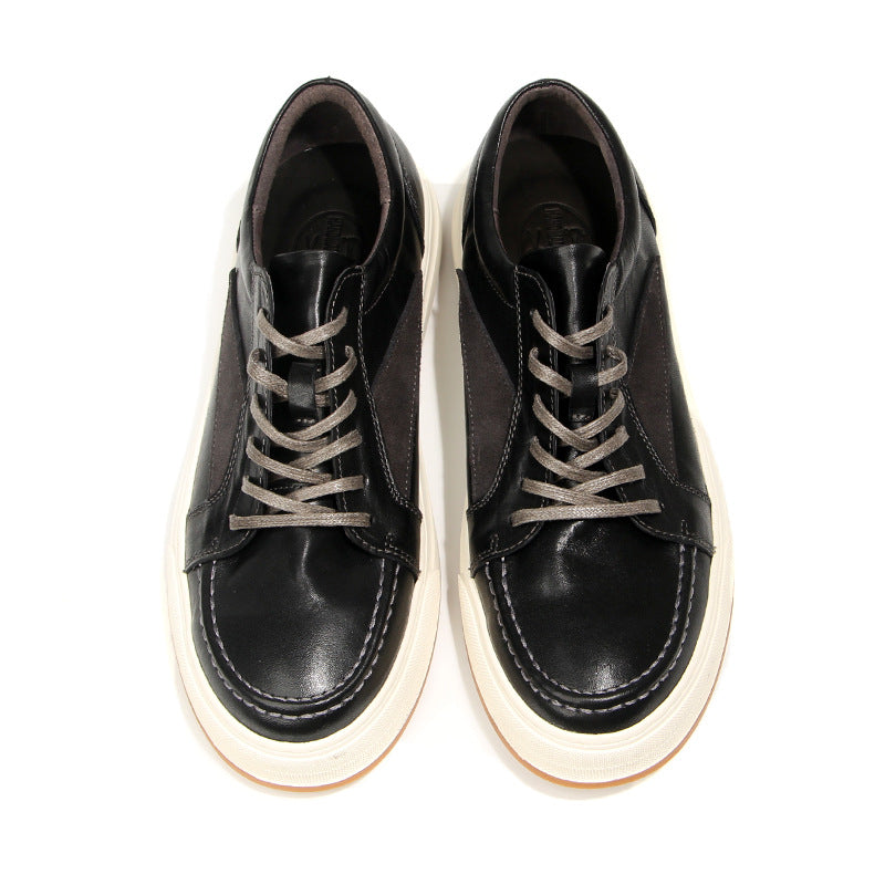 Men's Charming Washed Horse Retro Distressed Sneakers