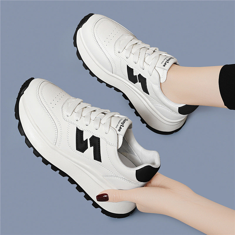 Women's Thick-soled Spring Fashion Soft Bottom Simple Sneakers