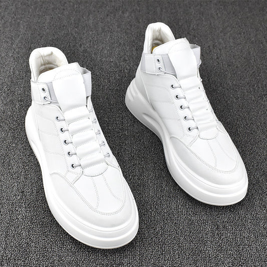 Slouchy Spring Breathable Trendy Korean White Casual Shoes
