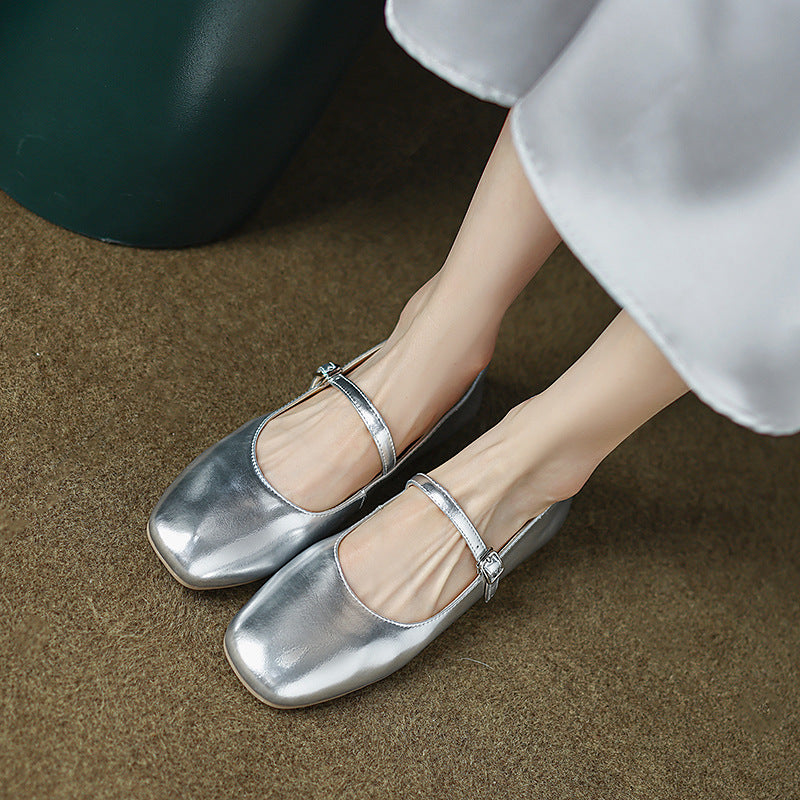 Women's Lei Style Gentle Flat Large Small Loafers
