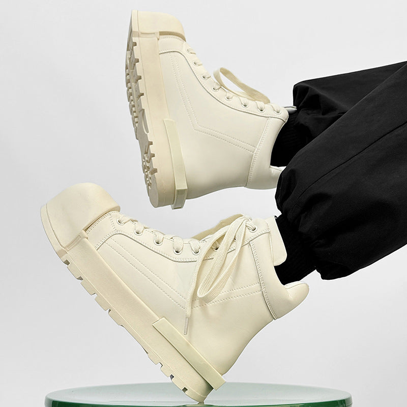 Men's Warrior Board Mickey Big Head Martin High Boots